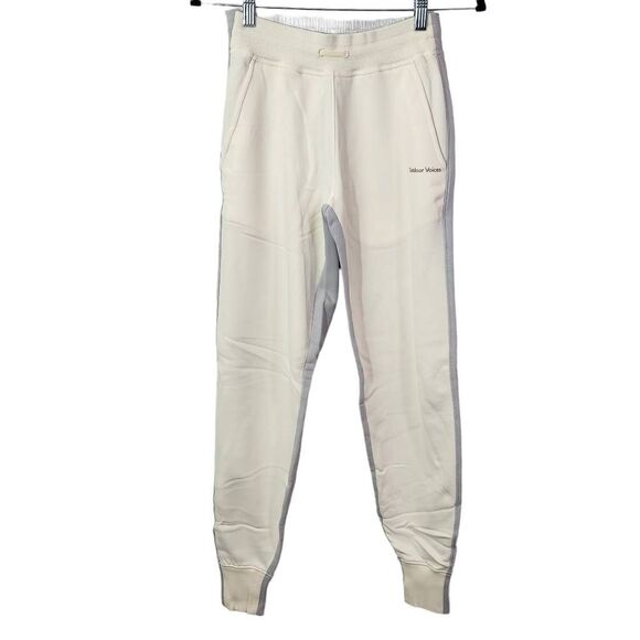 Outdoor Voices Cream and Gray Joggers NWT Size XS Cream Joggers - Picture 1 of 7